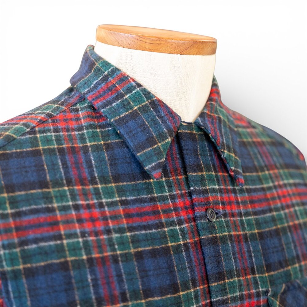 Pendleton Wool Shirt Authentic Allison Tartan Med… - image 8